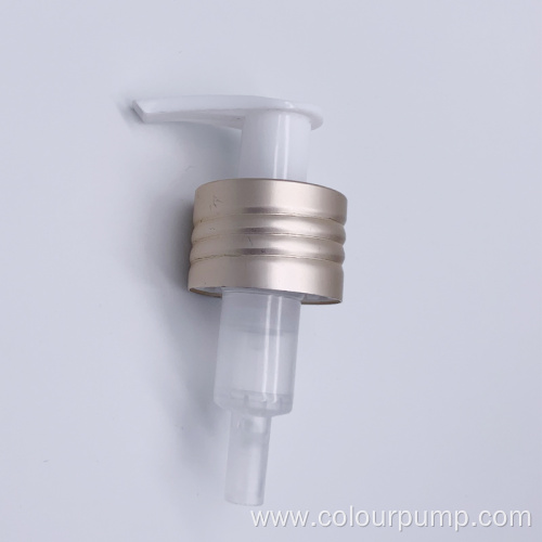 Wholesale Aluminum24 410 Gold/ Sliver Dispenser Cream Pump